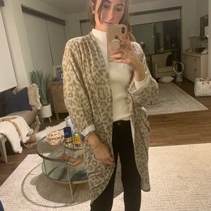 Leopard kimono/cardigan